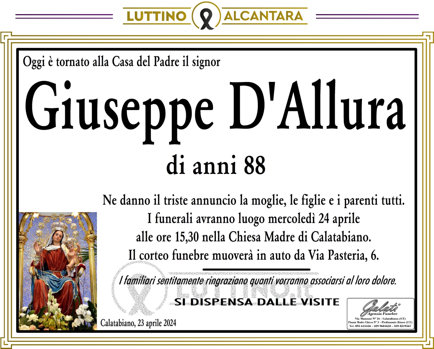 Giuseppe  D’Allura 